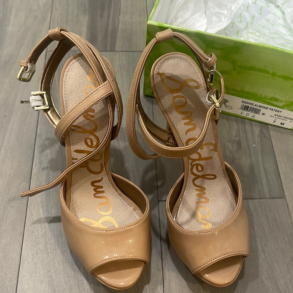 Sam Edelman - Nadine Almond Patent Size 7